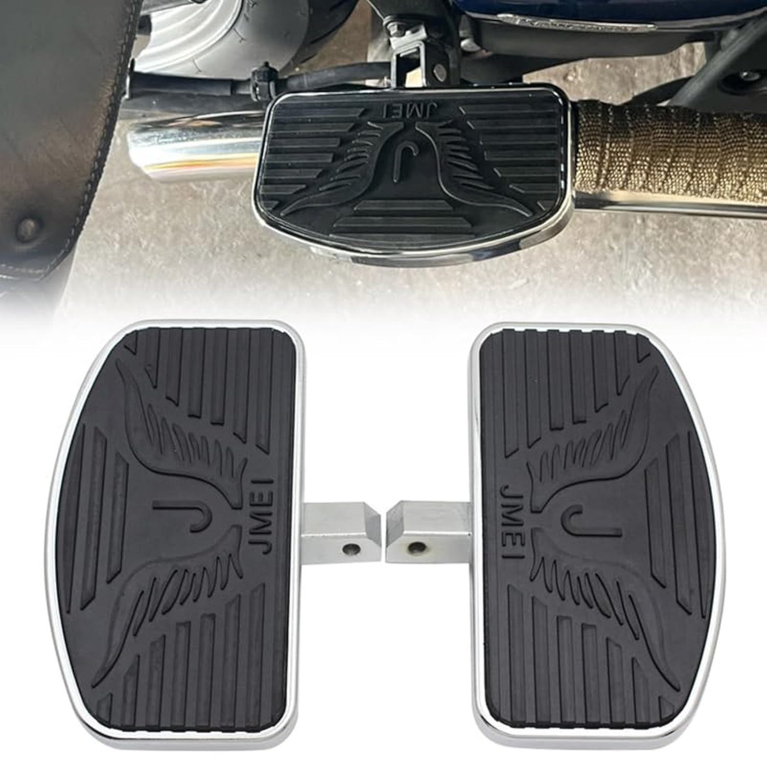 Amazon.com: Motaux Passenger Floorboards Rear Footboards for